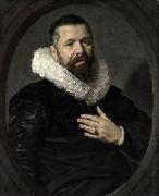 Frans Hals Portrait of a Bearded Man with a Ruff oil painting artist